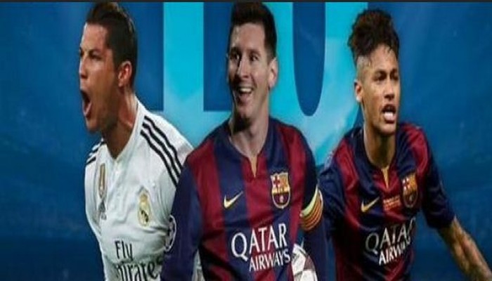 ميسي وكريستيانو ونيمار مرشحون لجائزة الويفا لأفضل هدف