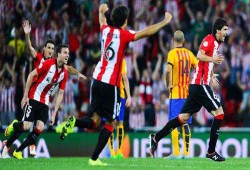 بالفيديو .. بيلباو يذل برشلونة ويهزمه 0/4 في ذهاب سوبر إسبانيا