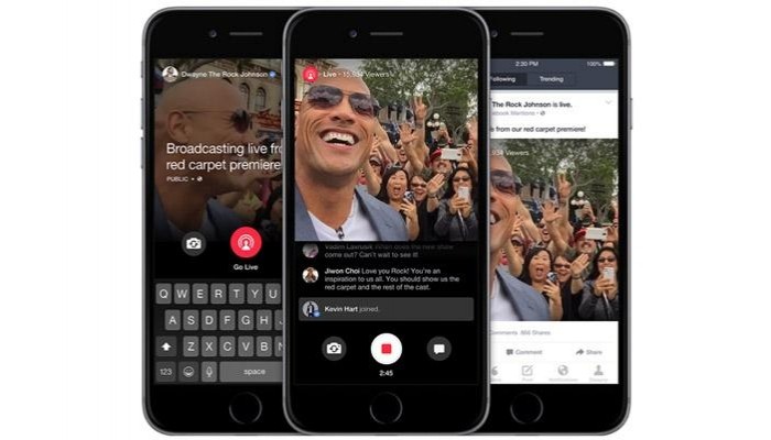 "فيس بوك" يتيح للصحفيين استخدام ميزة "البث المُباشر"
