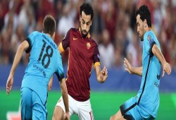 مدرب روما: سرعة صلاح ساعدتنا على مجاراة برشلونة