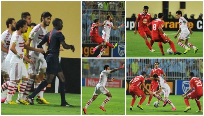 الزمالك يهزم النجم بثلاثية ويودع الكونفدرالية مرفوع الرأس