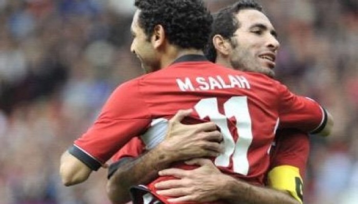 أبو تريكة يزامل محمد صلاح فى روما