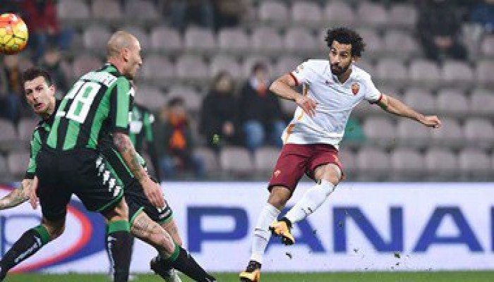 محمد صلاح يعود للتسجيل مع روما (فيديو)