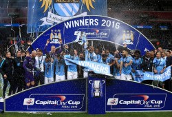 مانشستر سيتي يتوّج بكأس الرابطة الإنجليزية