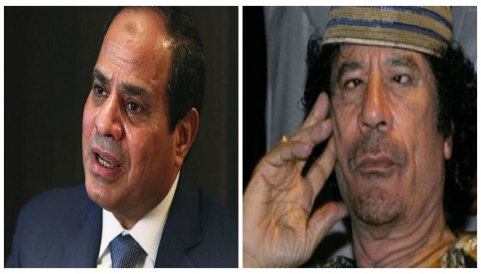 بالفيديو.. السيسي: إنتوا مين؟.. ومغردون: وصل لنهاية المرحلة القذافية