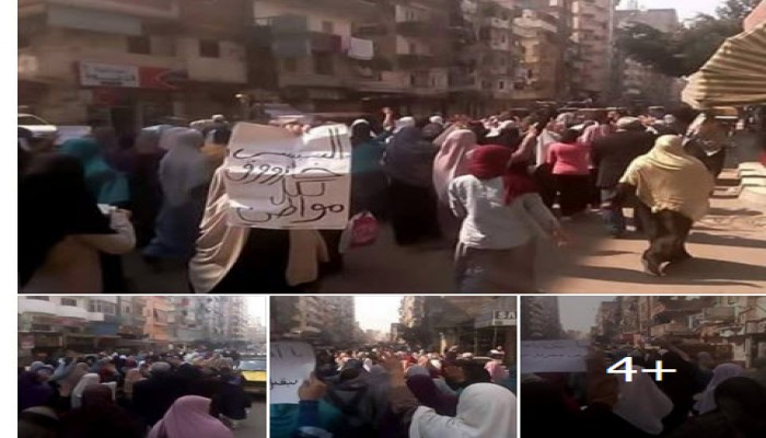 أحرار الإسكندرية ينتفضون بتظاهرات متنوعة تندد بغلاء الأسعار وجرائم الانقلاب