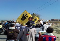 أحرار الفيوم ينتفضون بتظاهرات متنوعة في جمعة "صوت الشعب أقوى"