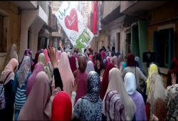 مسيرة حاشدة لثوار كفر الدوار في مستهل أسبوع " صوت الشعب أقوى"