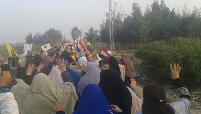 للمرة الثانية مسيرة حاشدة لثوار "النوبارية" ضد جرائم وفشل حكم العسكر