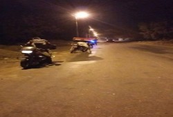 مسيرة بالدراجات البخارية بتلا ضد حكم العسكر