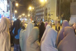 مسيرة ليلية لحرائر بنى سويف تطالب بالإفراج عن المعتقلين