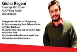 رويترز: الشرطة المصرية عذّبت الشاب الإيطالي 7 أيام قبل قتله