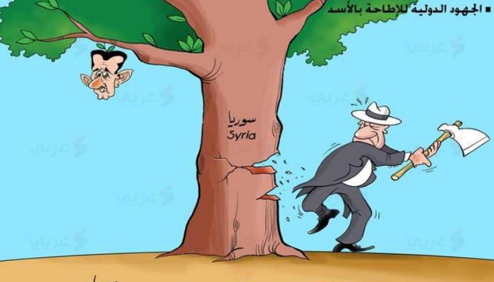 الجهود الدولية للإطاحة بالأسد