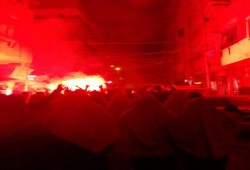 مسيرة حاشدة لثوار "دمنهور" تهتف "الداخلية كلاب سعرانة كل ما نهتف تجري ورانا"