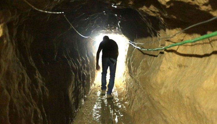 فقدان عدد من عمال الأنفاق بغزة في نفق أغرقه جيش السيسي