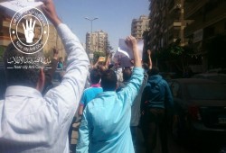 أحرار مدينة نصر يهتفون ثورة ثورة حتى النصر.. ثورة في كل شوارع مصر
