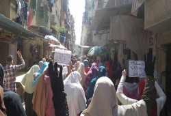 تظاهرات متنوعة بالإسكندرية فى جمعة "الجنيه يغرق.. والأسعار تشتعل"