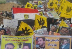 أحرار فاقوس بالشرقية يواصلون تظاهرات "الجنيه يغرق والأسعار تشتعل"