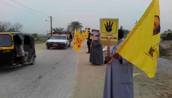 ثوار الفيوم يواصلون تظاهرات "الجنيه يغرق.. والأسعار تشتعل"