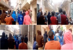 شباب الثورة بالبحيرة ينتفضون رفضا لجرائم الانقلاب