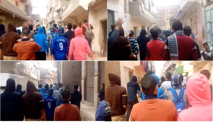 شباب الثورة بالبحيرة ينتفضون رفضا لجرائم الانقلاب