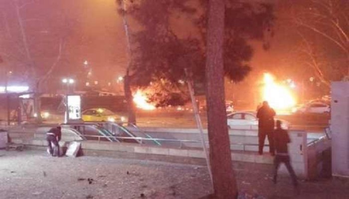 جرحى في انفجار وسط العاصمة التركية