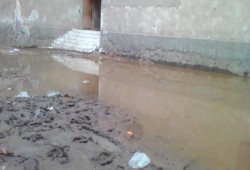 سنورس بالفيوم تغرق بمياه الصرف الصحى والمسؤلين نيام