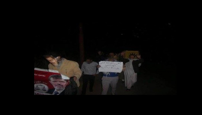 مسيرة لثوار أبو المطامير تطالب بالقصاص للشهداء