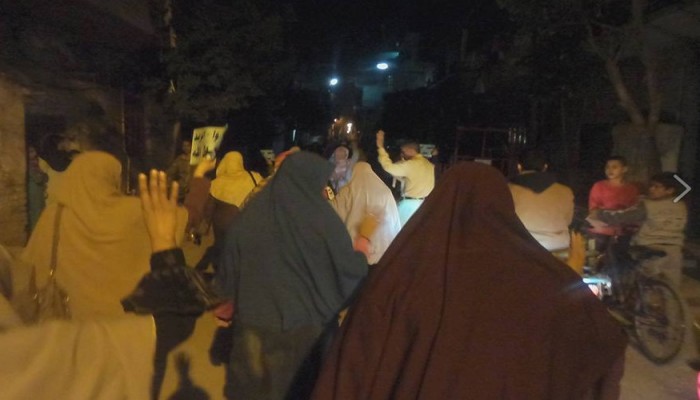 مسيرة ليلية لحرائر بنى سويف ضد حكم العسكر