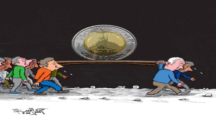 ننشر كاريكاتير الممنوع في "الأهرام" - "الجنية"