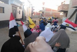 مسيرة لثوار القرين بالشرقية تلبية لدعوة التحالف الوطنى ودعم الشرعية