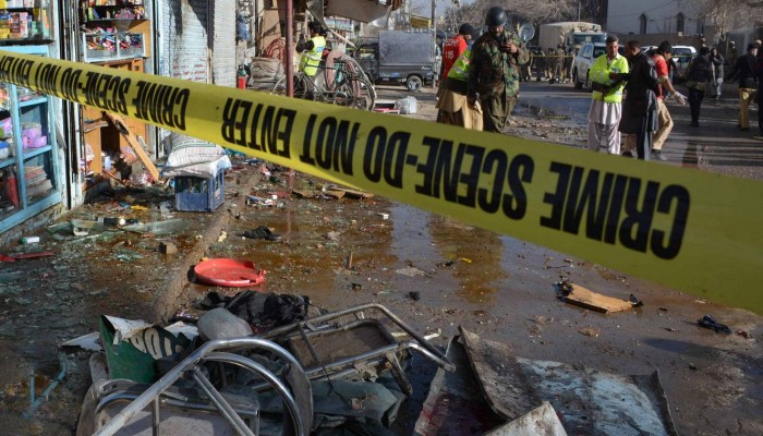 مقتل 15 في انفجار في باكستان