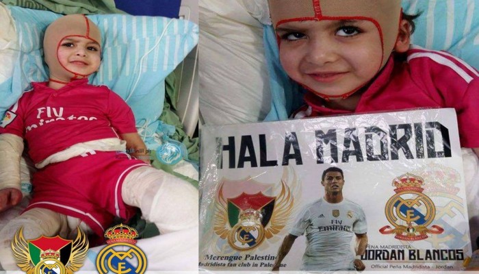 "الدوابشة" الناجي من محرقة الصهاينة يتجه لمدريد لمقابلة "رونالدو"