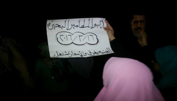 مسيرة حاشدة لثوار أبو المطامير تطالب بعودة الشرعية والقصاص للشهداء