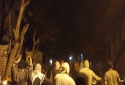 مسيرة مسائية لثوار الضباعنة ببنى سويف ضد حكم العسكر