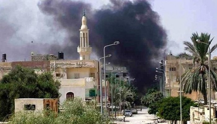 مقتل وإصابة 11 مجندًا في تفجير معسكر برفح