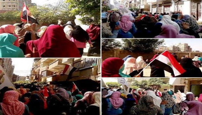 حشد ثوري في كفر الدوار تلبية لدعوة التحالف