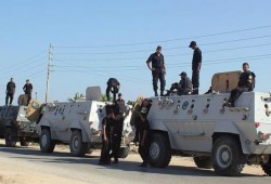 فشل السيسي الأمني..مقتل 12بينهم 4ضباط واصابة 8 في تفجير قرب حاجز أمني بسيناء