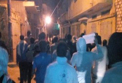 مسيرة ليلية لـ "شباب ضد الانقلاب" تشعل شوارع "حوش عيسى"