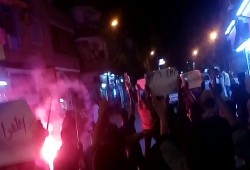 مسيرة ليلية لثوار أسيوط ضد حكم العسكر