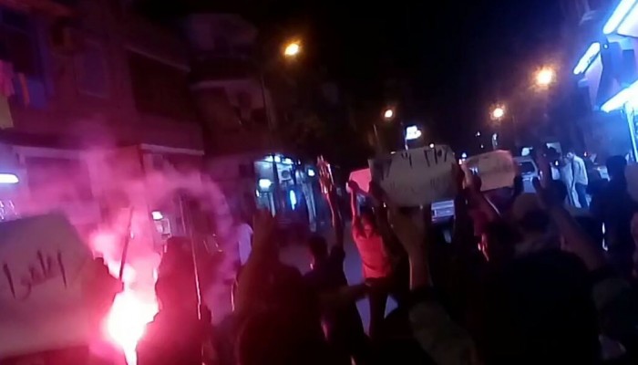 مسيرة ليلية لثوار أسيوط ضد حكم العسكر