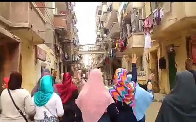 فعالية لبنات الثورة بالورديان للمطالبة بالإفراج عن البنات