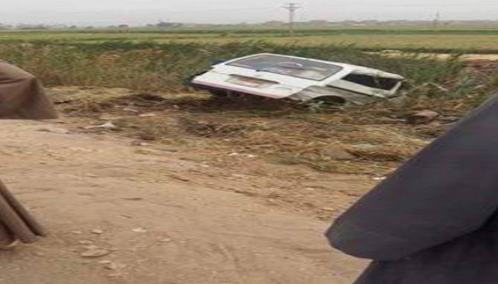 مصرع وإصابة 14 شخصًا في حادث على طريق سوهاج- جرجا الزراعي