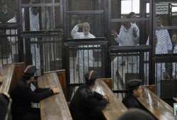 تأجيل محاكمة 739 من رافضي الانقلاب في "فض اعتصام رابعة" لـ23 إبريل