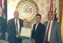 بالصور.. أبناء سيناء "متفوقين وليسوا إرهابيين"طالبة تحصد المراكز الأولى وتكرمها الجامعة العربية