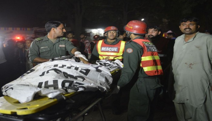 ارتفاع حصیلة تفجیر باكستان إلی 70 قتیلا و300 جریح