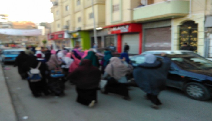 مسيرة لـ "شباب ضد الإنقلاب" بدمنهور ترفع شعار "ألف يوم صمود"