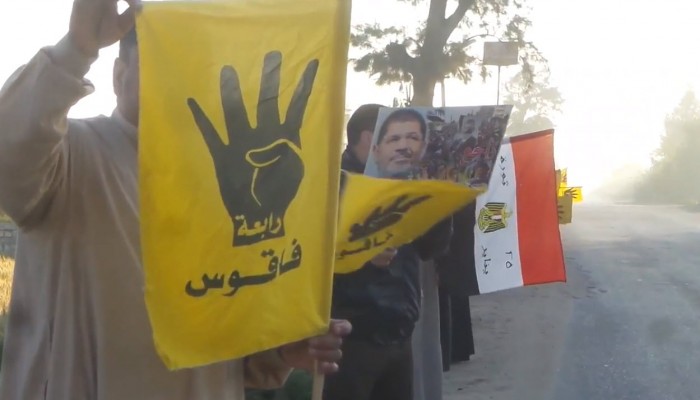 أحرار فاقوس بالشرقية يواصلون تظاهرات "ثورة لا تعرف اليأس"