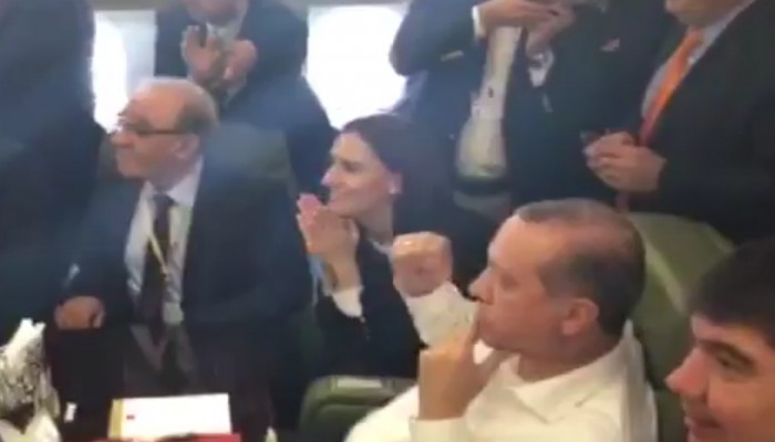 شاهد رد فعل أردوغان بعد هدف لفريق منتخب تركيا في مرمى النمسا