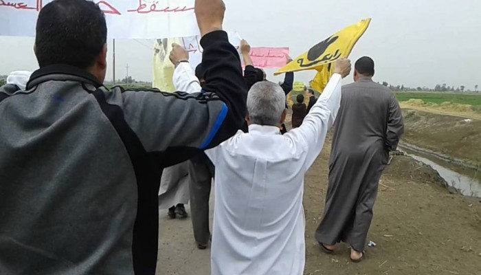 تظاهرات بـالدقهلية تحت شعار "ثورة لاتعرف اليأس"